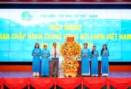 Ban Chấp hành Trung ương Hội LHPN Việt Nam khóa XIII khai mạc Hội nghị lần thứ 4 tại thành phố Hải Phòng