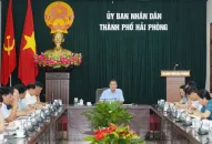 Chủ tịch UBND thành phố nghe báo cáo về thực trạng và giải pháp nâng cao năng lực ngành Y tế