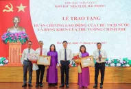 Kho bạc Nhà nước Hải Phòng công bố Quyết định trao Huân chương Lao động hạng Nhì