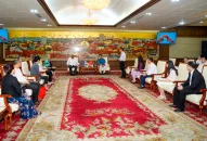 Chủ tịch UBND thành phố tiếp xã giao Đoàn công tác Bộ Tư pháp Cuba