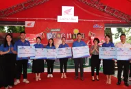 Đông đảo đoàn viên, thanh niên và Nhân dân tham dự Ngày hội an toàn giao thông năm 2023