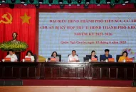 Trưởng Ban Tuyên giáo Thành ủy cùng Tổ đại biểu HĐND thành phố tiếp xúc cử tri quận Ngô Quyền