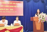 Tổ đại biểu số 4 HĐND thành phố tiếp xúc cử tri quận Lê Chân chuẩn bị Kỳ họp thứ 11 HĐND thành phố khóa XVI, nhiệm kỳ 2021-2026