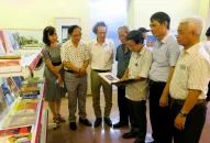 Hội Liên hiệp Văn học nghệ thuật Hải Phòng khai mạc triển lãm nhân Kỷ niệm 98 năm Ngày Báo chí Cách mạng Việt Nam