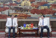 Chủ tịch HĐND thành phố tiếp xã giao Đoàn nghị sỹ Nghị viện Châu Âu phụ trách mối quan hệ với các nước Đông Nam Á