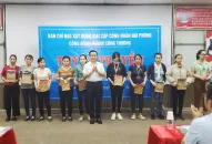 Tuyên truyền chính sách đối với lao động nữ và bình đẳng giới tại Công ty TNHH Công nghiệp Giày Aurora Việt Nam