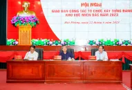 Giao ban công tác tổ chức xây dựng Đảng khu vực miền Bắc năm 2023