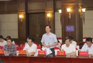 Thường trực HĐND thành phố tiếp xúc cử tri đại diện hội viên Câu lạc bộ Bạch Đằng lấy ý kiến tham gia vào nội dung Kỳ họp thứ 11, HĐND thành phố khóa XVI