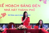 Triển khai Kế hoạch Sáng đèn Nhà hát thành phố các tối thứ 7 và Chủ nhật hàng tuần