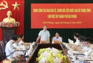 Tiếp tục củng cố nâng cao chất lượng quản lý, theo dõi, chăm sóc sức khỏe cán bộ