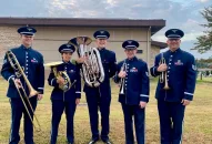 Đoàn Nghệ thuật Không quân Hoa Kỳ-Nhóm Pacific Brass đến giao lưu biểu diễn nghệ thuật tại thành phố Hải Phòng