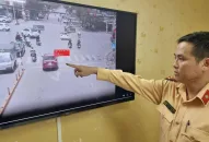 Hải Phòng: Một tháng phạt 151 vi phạm vượt đèn đỏ tại một ngã tư