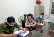 Bắt quả tang đối tượng bán số đề trái phép tại đường Cái Tắt, xã An Đồng, An Dương