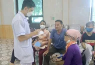 Bệnh viện Kiến An: Khám chữa bệnh, phát thuốc miễn phí cho 200 người dân tại xã Kiến Thiết (huyện Tiên Lãng)