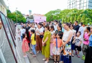 Cuộc thi vẽ tranh thiếu nhi hè 2023: Ươm mầm tài năng hội họa cho học sinh toàn thành phố