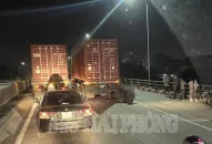Tai nạn giao thông nghiêm trọng trên cầu An Đồng khiến một người tử vong
