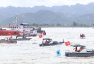 Tổng duyệt diễn tập phòng thủ dân sự thành phố năm 2023