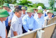 Lãnh đạo thành phố Hải Phòng và tỉnh Quảng Ninh kiểm tra tiến độ triển khai các Dự án cầu đường bộ chiến lược kết nối giữa 02 địa phương