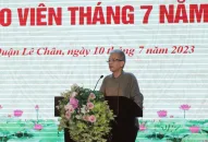 Quận Lê Chân: Tăng cường tuyên truyền về những tấm gương thương binh, bệnh binh, gia đình liệt sỹ, gia đình có công tiêu biểu
