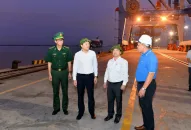 Chuẩn bị sẵn sàng các điều kiện để chủ động phòng, chống Bão số 1 tại khu vực Cảng và Khu nhà cũ yếu