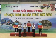 Đoàn Hải Phòng xuất sắc nhất dành Giải Nhất toàn Đoàn Giải vô địch trẻ Đẩy gậy quốc gia lần thứ 2