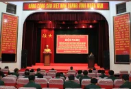 Đảng ủy Quân sự thành phố quán triệt học tập các Nghị quyết của Trung ương và Thành ủy