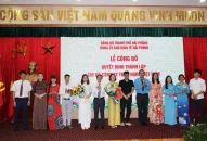 Công bố Quyết định thành lập Chi bộ trực thuộc Đảng ủy Khu Kinh tế Hải Phòng