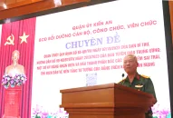 Quận ủy Kiến An: Khai mạc Lớp bồi dưỡng cán bộ, công chức, viên chức năm 2023