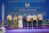 Công đoàn ngành Công Thương Hải Phòng biểu dương Lao động giỏi và con em công nhân lao động đạt thành tích cao trong học tập