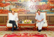 Chủ tịch UBND thành phố tiếp và làm việc với Tập đoàn Điện khí Wolong (Trung Quốc)