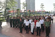 Quận Lê Chân dâng hương kỷ niệm 76 năm ngày Thương binh, liệt sỹ (27/7/1947-27/7/2023)