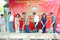 Khởi công xây nhà Đại đoàn kết cho hộ nghèo tại huyện An Lão