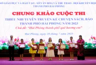 Hơn 300 thí sinh tham gia Vòng chung khảo Cuộc thi Thiếu nhi Hải Phòng tuyên truyền kể chuyện sách báo năm 2023