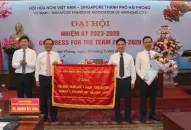Đại hội Hội hữu nghị Việt Nam-Singapore thành phố Hải Phòng, nhiệm kỳ 2023-2028