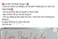 Cục Cảnh sát Giao thông cảnh báo về thông tin quảng cáo mua bán giấy phép lái xe