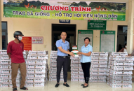 Hải Phòng: Hỗ trợ hơn 62.000 con gà giống cho Hội viên nông dân các huyện, quận