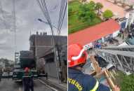 Thông tin về tai nạn điện giật, 1 công nhân bị tử vong tại huyện Thủy Nguyên