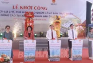Khởi công Dự án Tổ hợp sơ chế, chế biến, bảo quản nông sản thực phẩm công nghệ cao tại xã Hưng Nhân, huyện Vĩnh Bảo