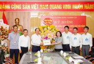 Bí thư Thành uỷ thăm, chúc mừng Ban Tuyên giáo Thành uỷ nhân Ngày truyền thống công tác tuyên giáo của Đảng