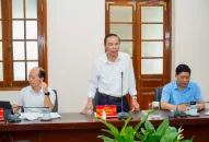 Đoàn công tác của Bộ NN&PTNT làm việc với UBND thành phố về công tác chống khai thác hải sản bất hợp pháp (IUU)