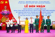 Huyện Vĩnh Bảo đón nhận Huân chương Lao động hạng Ba, Bằng công nhận huyện đạt chuẩn nông thôn mới và Kỷ niệm 85 năm Ngày thành lập Chi bộ Đảng Cộng sản, tiền thân của Đảng bộ huyện, 185 năm thành lập huyện (1838-2023)