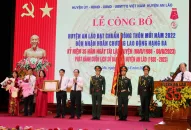 Huyện An Lão đón nhận Huân chương Lao động hạng Ba; Bằng công nhận Huyện đạt chuẩn Nông thôn mới và Kỷ niệm 35 năm Ngày tái lập huyện (8/8/1988-8/8/2023)