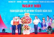 Sôi nổi Ngày hội Toàn dân bảo vệ an ninh Tổ quốc tại xã Hòa Bình, huyện Thủy Nguyên