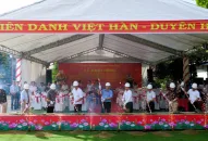 Quận Dương Kinh: Khởi công Dự án Đầu tư xây dựng tuyến đường trục Đại Thắng thuộc phường Hòa Nghĩa