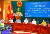Hội nghị trực tuyến toàn quốc triển khai nhiệm vụ năm học mới 2023-2024