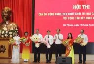 Sôi nổi Hội thi “Cán bộ, công chức, viên chức Khối thi đua các ban, cơ quan Thành ủy với công tác xây dựng Đảng”