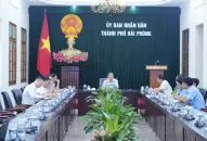 Kết luận của Chủ tịch UBND thành phố tại cuộc họp nghe báo cáo công tác chuẩn bị cưỡng chế thu hồi đất để thực hiện Dự án Khu nhà ở xã hội tại Tổng kho 3 Lạc Viên, số 142 Lê Lai (Ngô Quyền)