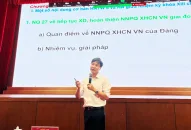 Bồi dưỡng lý luận chính trị ngành giáo dục quận Hồng Bàng