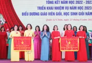 Quận Lê Chân tổng kết và biểu dương giáo viên, học sinh giỏi năm học 2022-2023