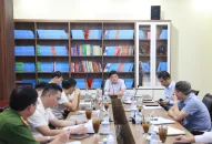 Phó Chủ tịch UBND thành phố Hoàng Minh Cường làm việc với Sở Giáo dục và Đào tạo về tiến độ thực hiện nhiệm vụ chuyển đổi số năm 2023